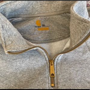 3XL Carhartt Quarter-Zip Sweatshirt